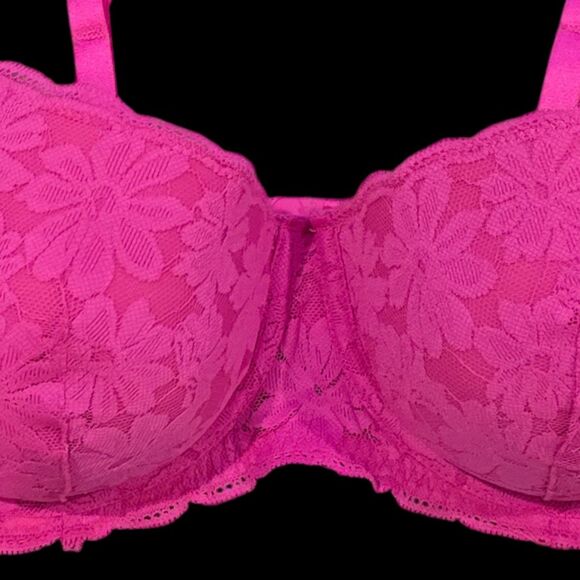 No Boundaries All Over Lace Balconette Bra with Sugarcup™ Women's Size 36DD NWT - Picture 3 of 6